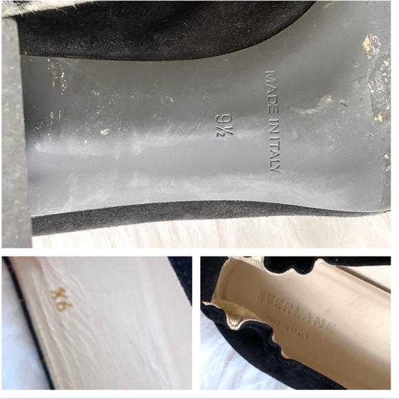 Everlane black suede day heel - Picture 4 of 8